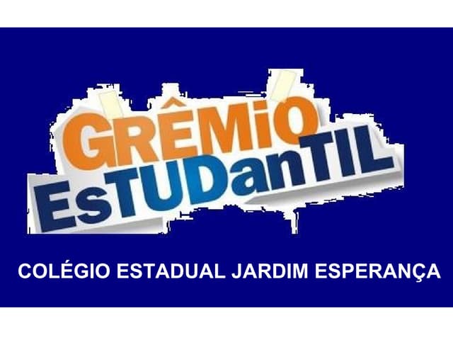 Gremio estudantil apresentação inicial