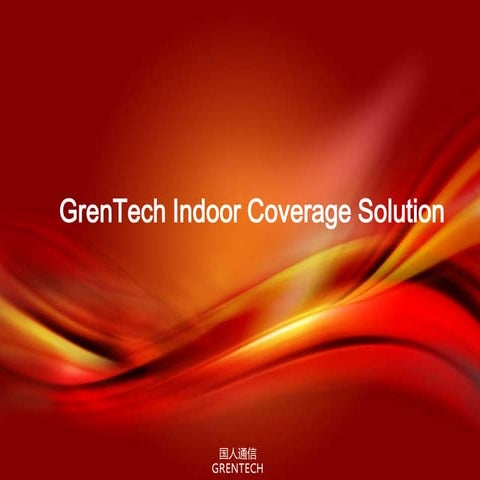 Gren tech indoor coverage solutions 