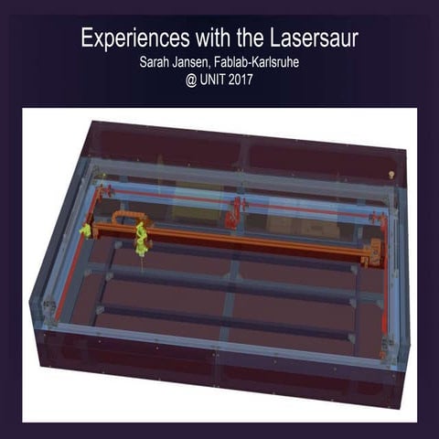 THE LASERSAUR, OR HOW TO BUILD YOUR OWN GREAT LASER CUTTER