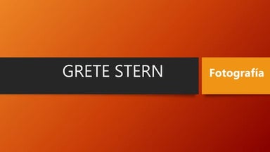 Grete Stern