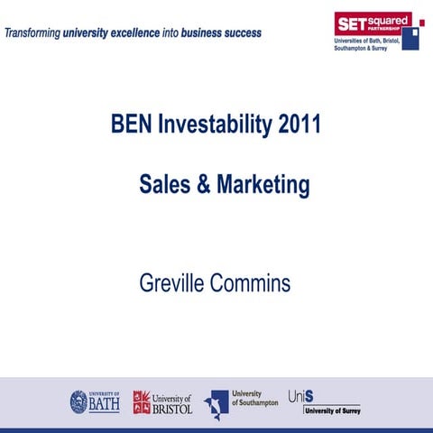 BEN Investability Greville Commins