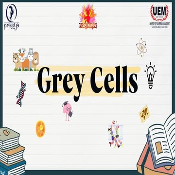 GREY CELLS 2024 Finals - Inter School Quiz Question and Answer set