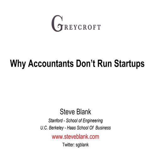 Greycroft - Why Accountants Don’t Run Startups