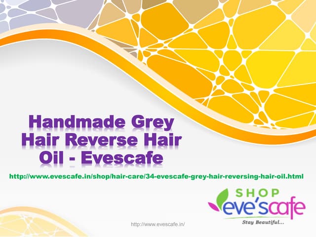 Handmade Grey Hair Reverse Hair Oil - Evescafe