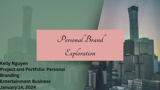Personal Branding Exploration