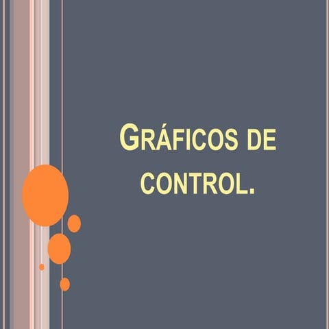 Gráficos de control