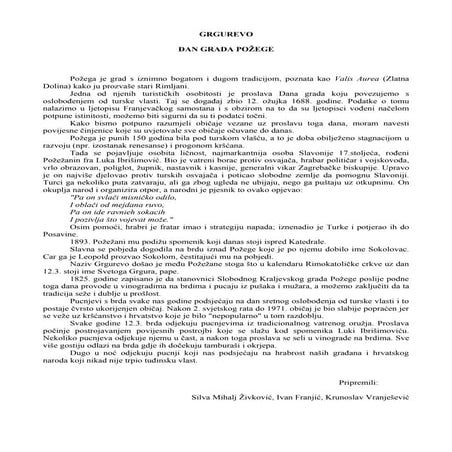 Grgurevo | PDF