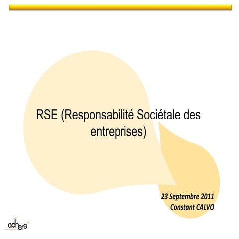 Gestion des Ressources Humaines et RSE