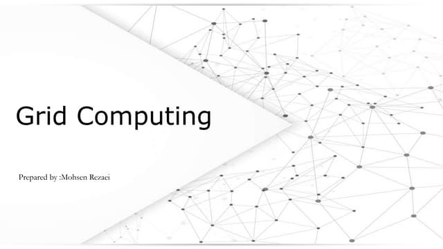 Grid computing | PPT