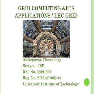 Grid computing & its applications