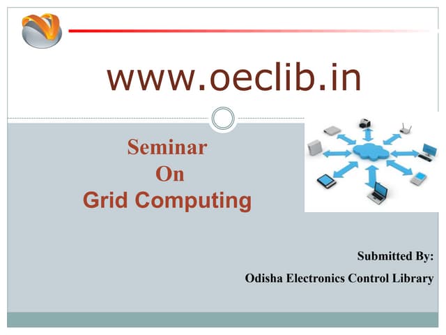 Grid computing ppt
