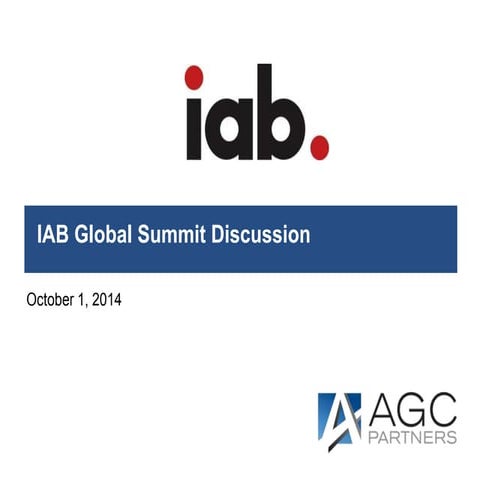 Gridley iab Summit Discussion 