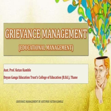 Grievance management