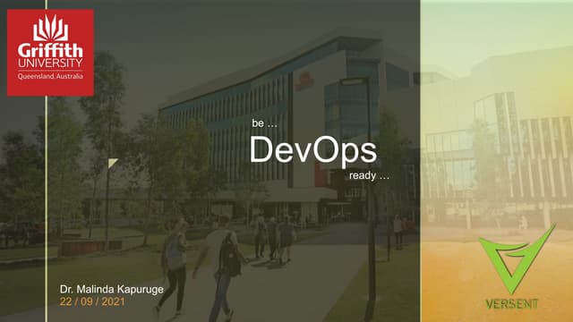Be DevOps Ready