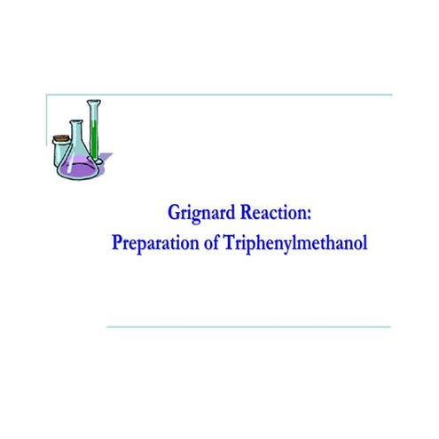 Grignard Reaction