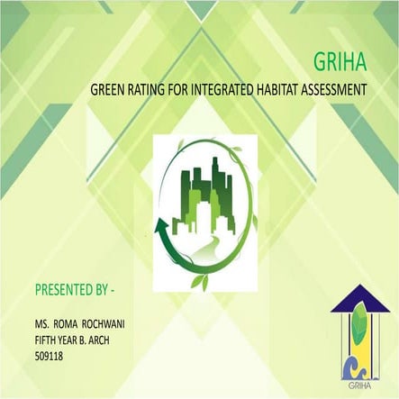 A Presentation on GRIHA 