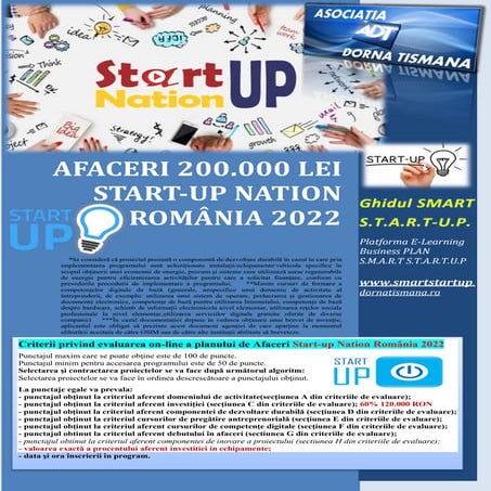 Grila plan Afaceri  simulare buget start up nation romania 2022