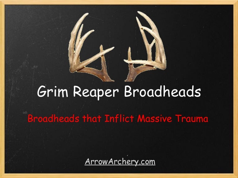 Grim reaper broadheads not opening billoyu