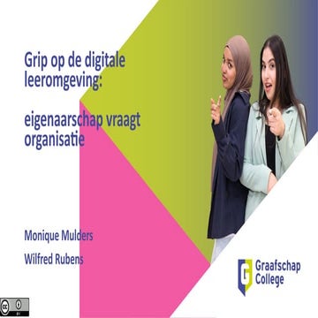 Grip op de digitale leeromgeving- eigenaarschap vraagt organisatie.pptx