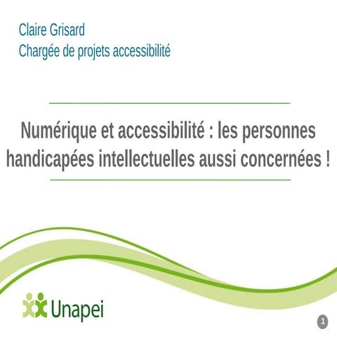 Numérique et accessibilité: les personnes handicapées intellectuelles sont au...