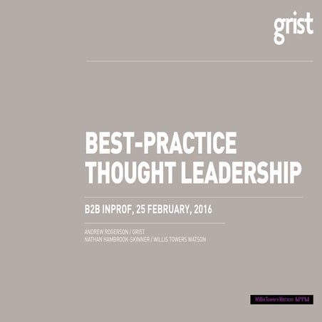 Andrew Rogerson, Managing director, Grist  and Nathan Hambrook-Skinner, direc...