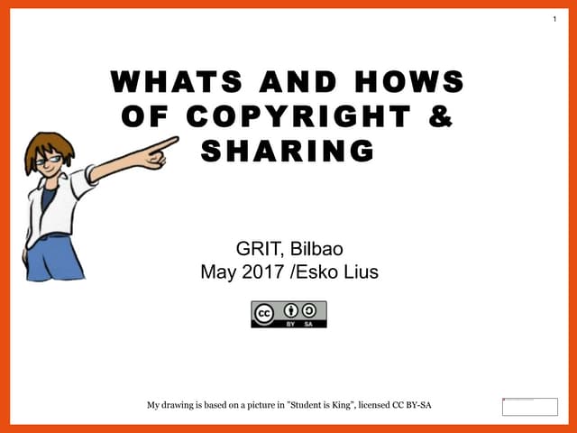 Copyright and OER, GRIT May2017