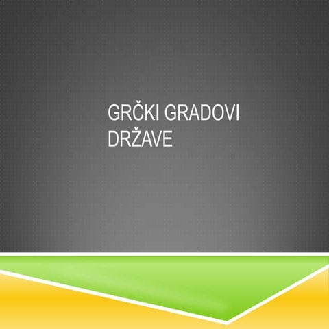 Grčki gradovi države