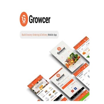 Grocery ordering & Delivery Mobile app - PPT | PPTX