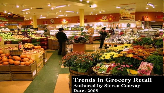 Grocery trends presentation skills