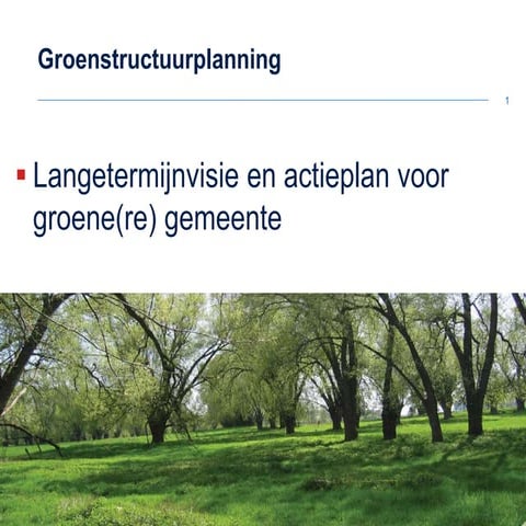 Groen(structuur)planning (1)