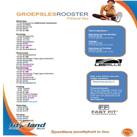 Groepsles | DOC