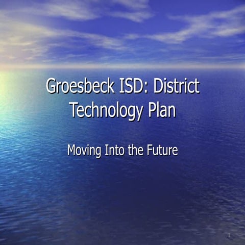 Groesbeck ISD PPT