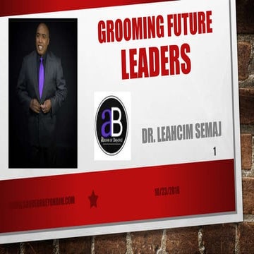 Grooming future leaders gk oct2018