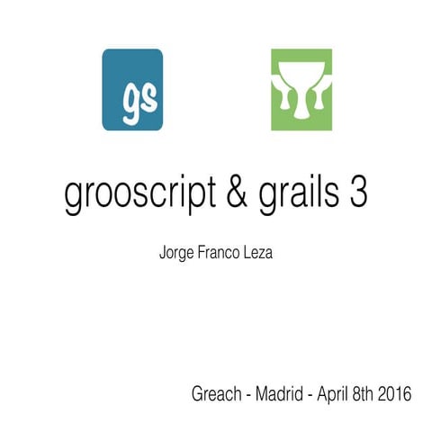 Grooscript and Grails 3