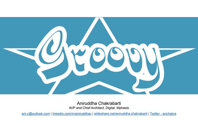 Groovy Programming Language