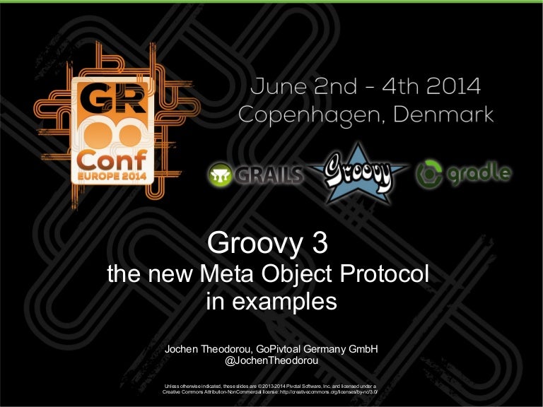Groovy 3 and the new Groovy Meta Object Protocol in examples