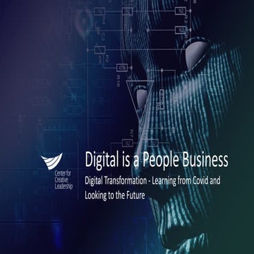 Ms Liora Gross: Digital is a People Business: Learning from Digital Transform...