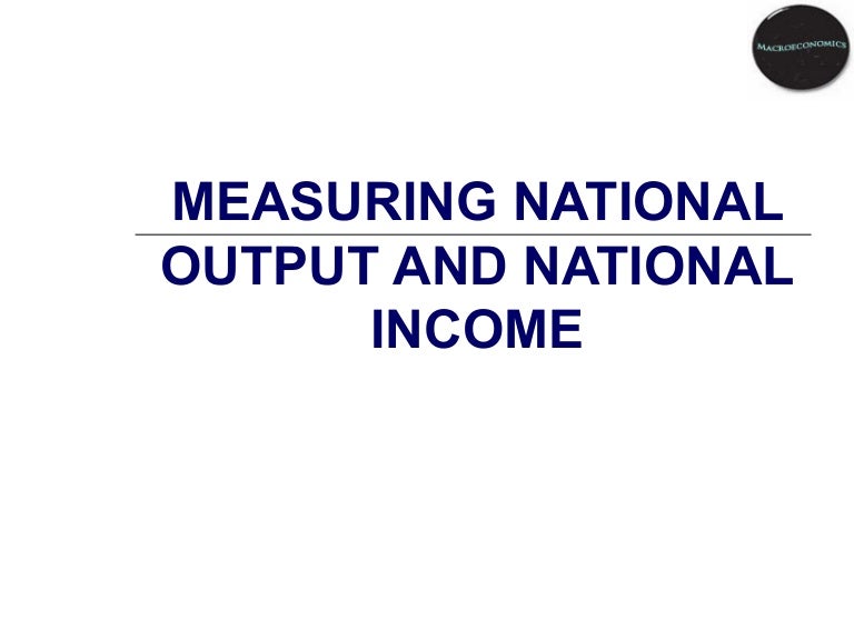 Gross Domestic Product And Gnp