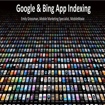 Google & Bing App Indexing - SMX Munich 2016