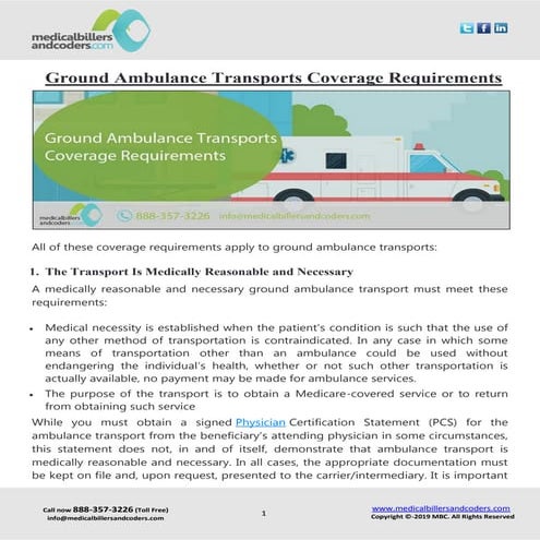 Understanding ems billing | PPTX