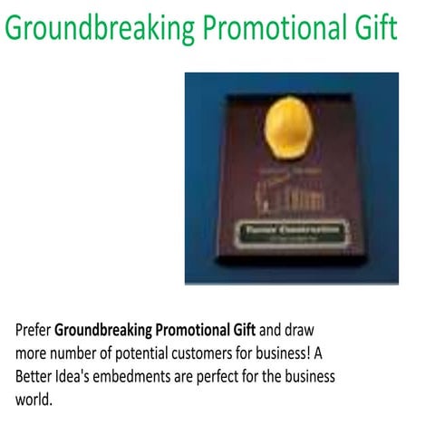 Groundbreaking Ceremony