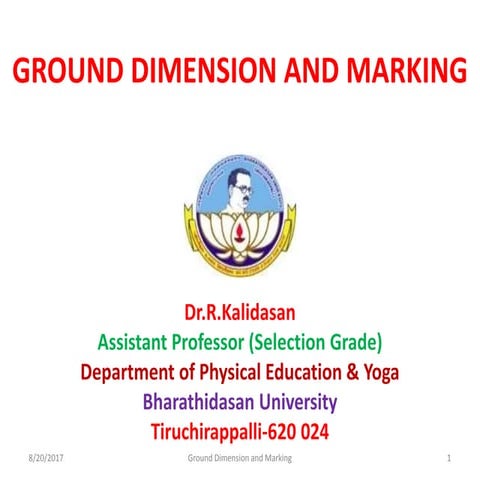 Cricket Ground dimension and marking