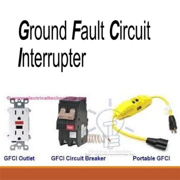 Ground Fault Circuit Interrupter GFCI.pptx - Class A Ground Fault Circuit Interrupter