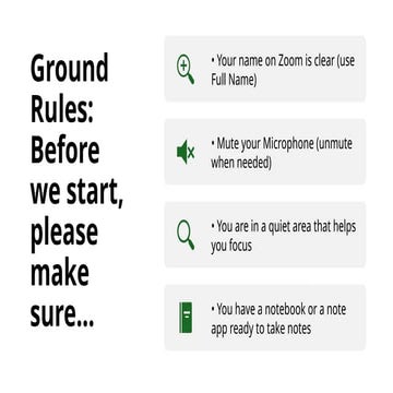 Essential Ground Rules for Effective Virtual Meeting Participation | PPTX