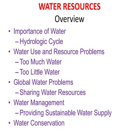 Ground water resources  and  problems 