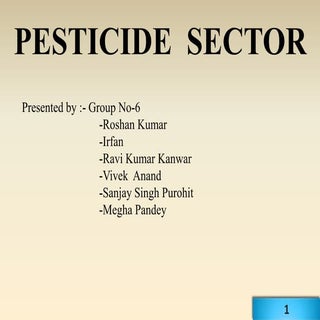 Group  06 pesticide