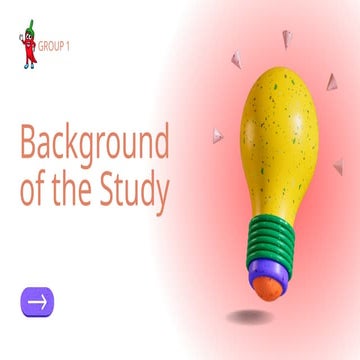 Comprehensive Guide to Writing the Background of the Study in Research ...
