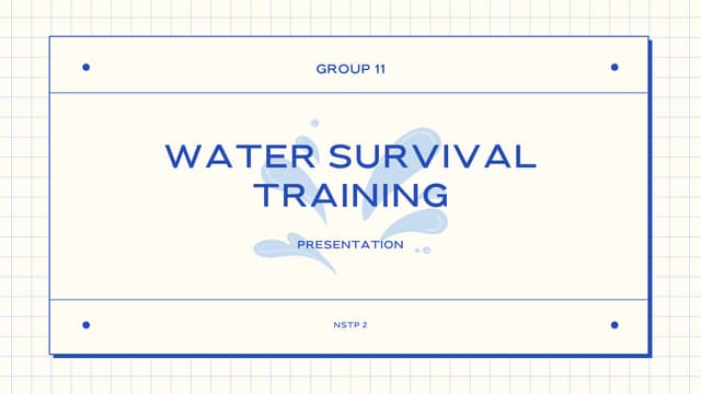 Lost at Sea Survival Tips | PPTX