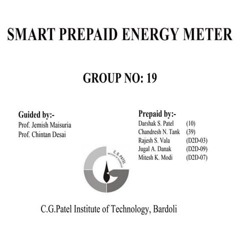 Smart Prepaid Energy Meter using ARM7 & and GSM