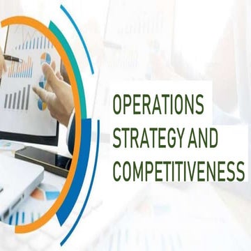 Operation strategy of and competitiveness